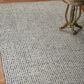 L&R Resources Criss Cross Navy and Ivory 7"9" x 9"9" Area Rug, , large