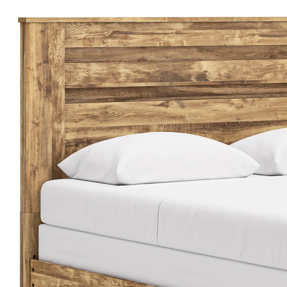 Ashley Maystonna Queen Panel Bed in Brown, , large
