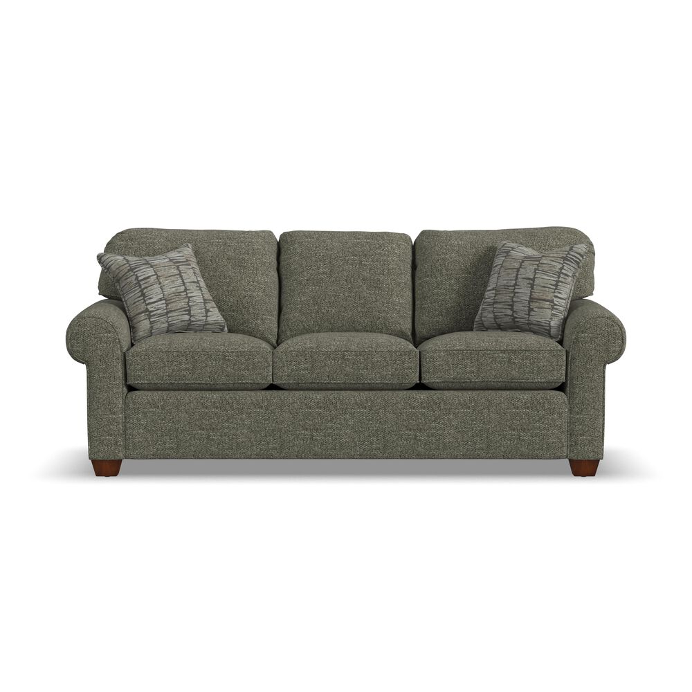 Flexsteel Thornton Stationary Sofa in Umber, , large