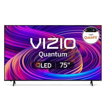VIZIO 75" Class Quantum 4K QLED HDR in Black - Smart TV, , large