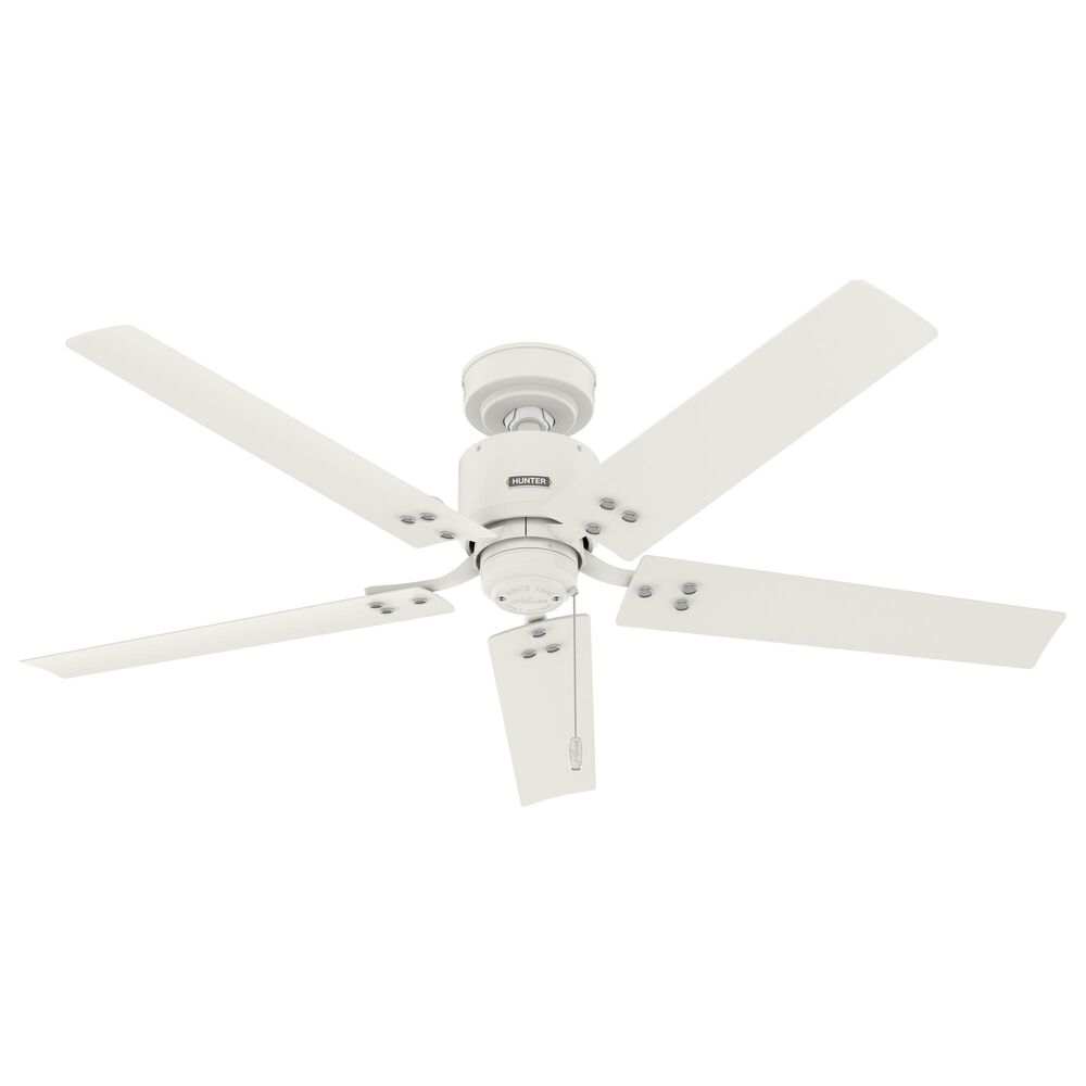 Hunter Windbound 52" Outdoor Ceiling Fan in Matte White, , large