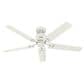 Hunter Windbound 52" Outdoor Ceiling Fan in Matte White, , large