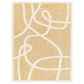 Surya Rodos Abstract 5"3" x 7" Mustard, White, Tan Area Rug, , large