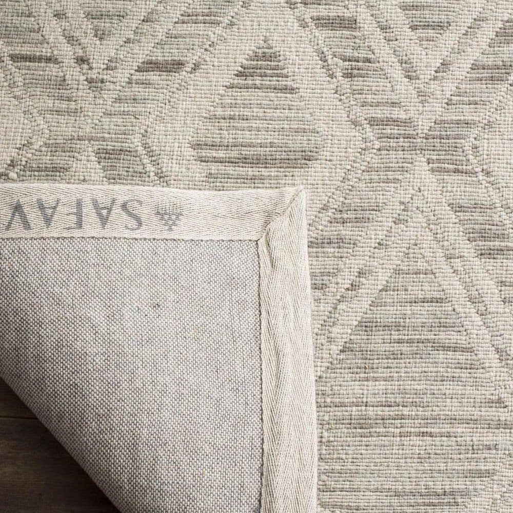 Safavieh Marbella Geometric 6&#39; Square Light Brown and Ivory Area Rug, , large