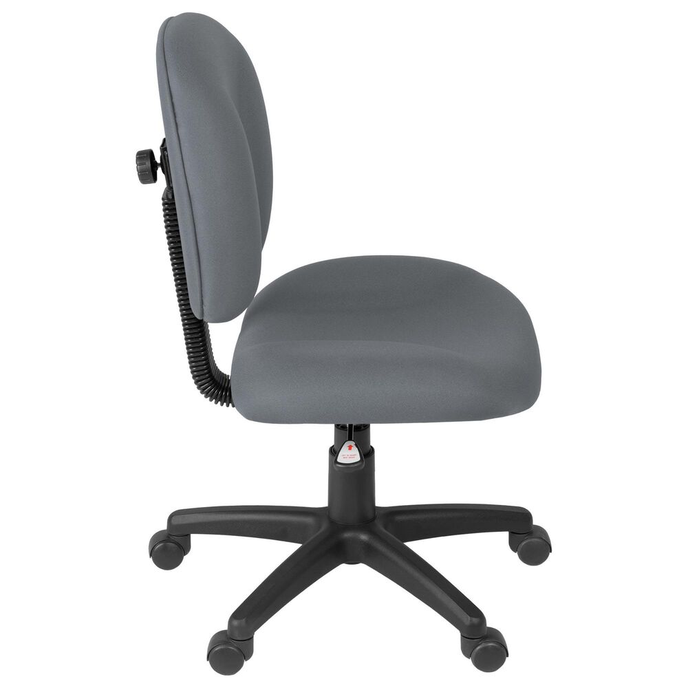 Regency Global Sourcing Comfort Series Swivel Computer Task Chair in Grey, , large
