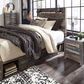 Ashley Drystan Queen Storage Bed with 4 Drawers in Brown Rustic, , large