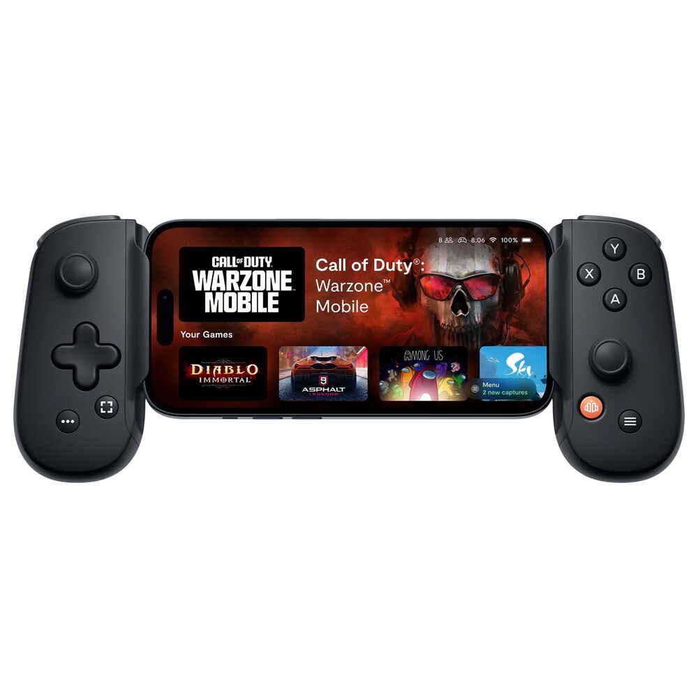 Backbone One (Lightning) - Mobile Gaming Controller for iPhone - 2nd Gen - Black, , large