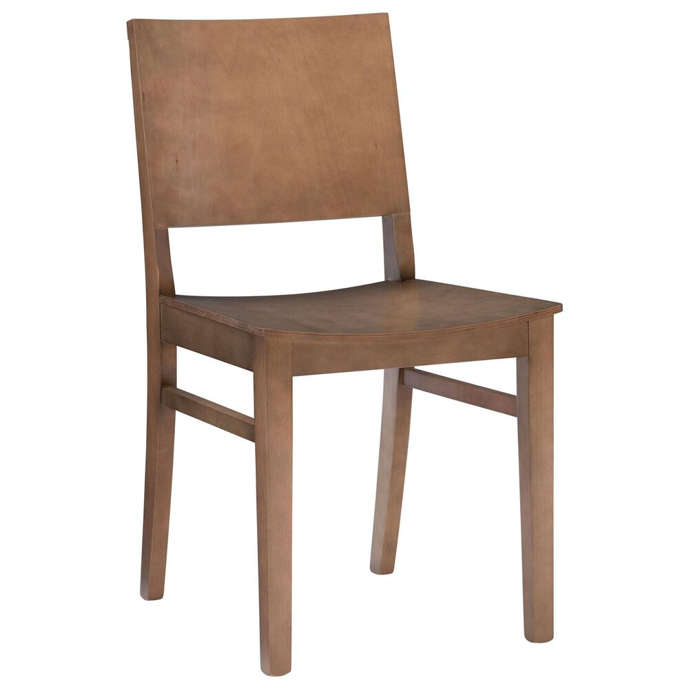 Linon Home Decor Devin Side Chair in Natural, , large