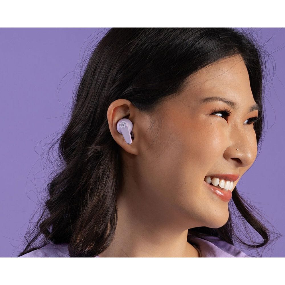 JLab Go Pods ANC True Wireless Earbuds in Lilac, , large