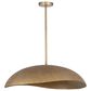 Maxim Lighting Denarii 24" 2-Light Iron Pendant in Natural Gold, , large
