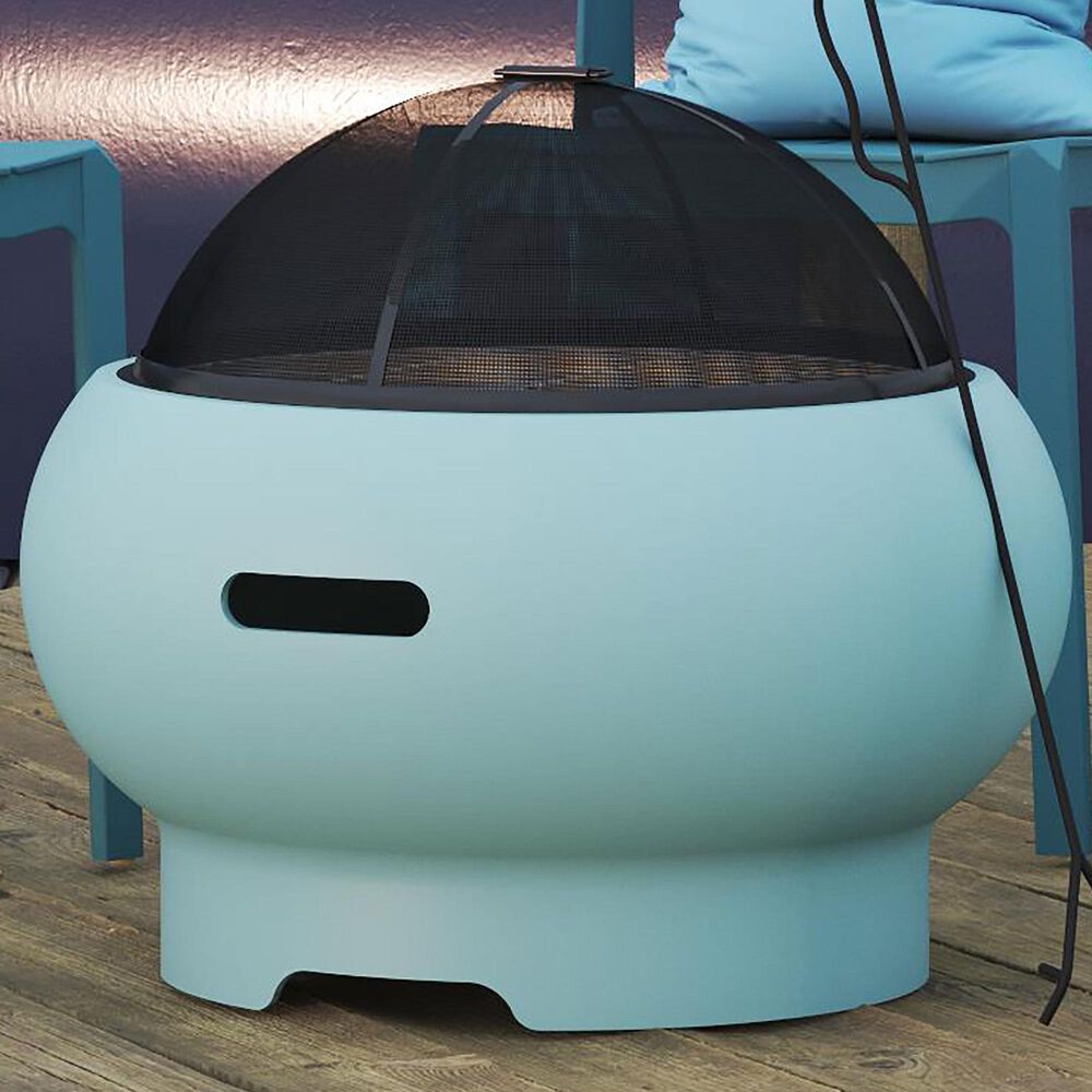 DHP Poolside 27" Fire Pit in Aqua Haze, , large