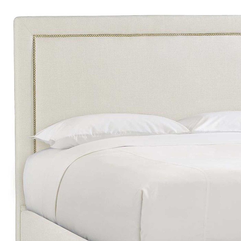 Bernhardt Morgan Queen Upholstered Bed in Cream, , large