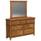 A-America Bandalier 3-Piece King Bedroom Set in Warm Russet, , large