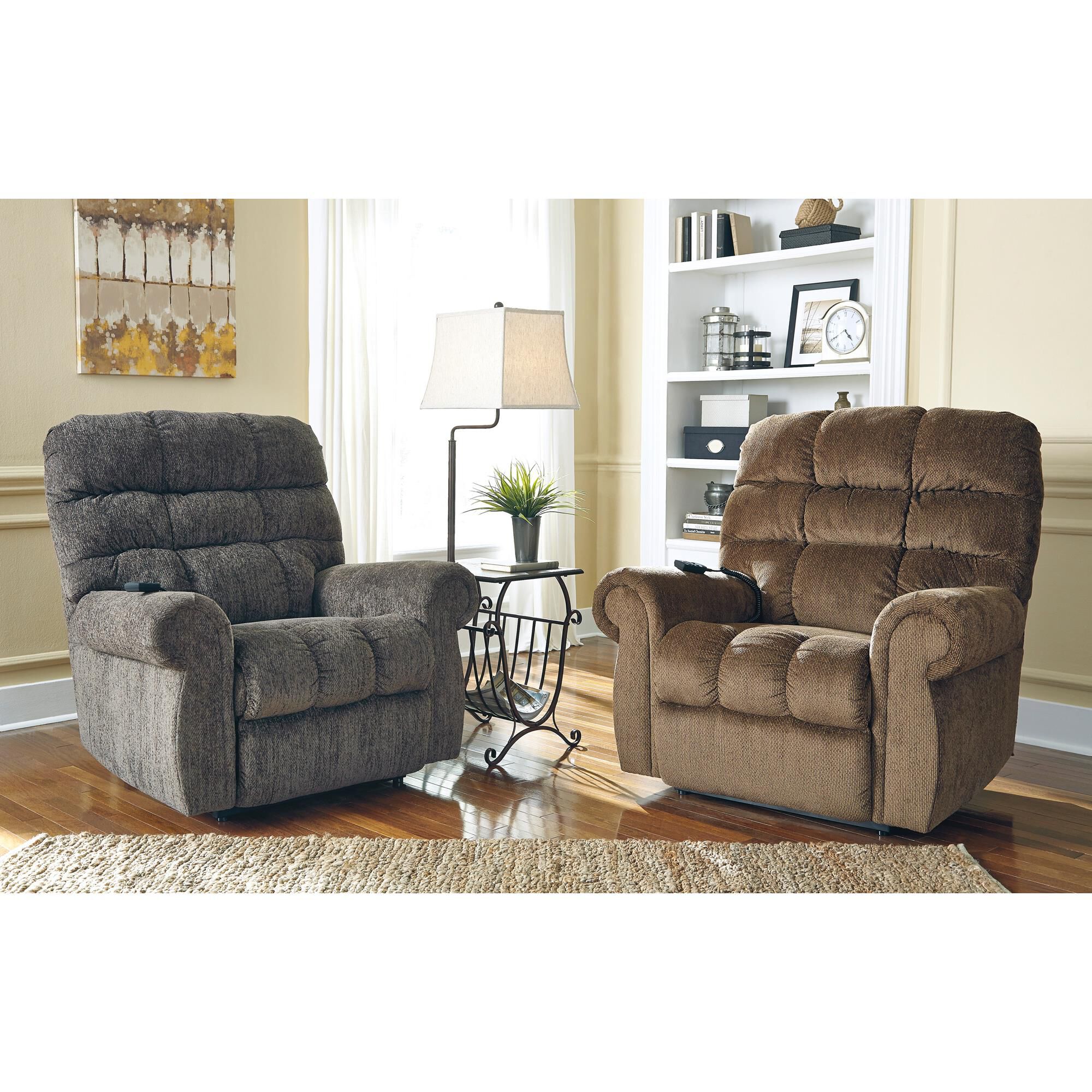 Ernestine power lift cheap recliner manual