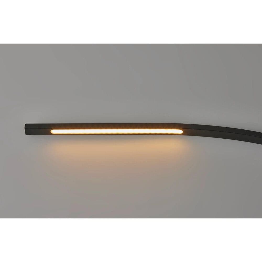 Adesso Sonic LED Arc Lamp in Black, , large