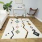 Balta Rugs Backstedt 5"3" x 7" White Area Rug, , large