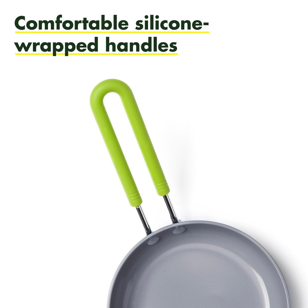 Green Pan Mini 5" Round Ceramic Nonstick Frypan in Green, , large