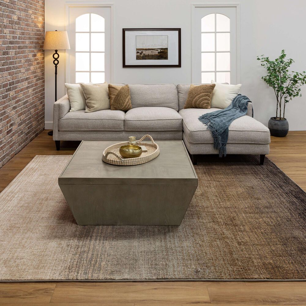 Drew and Jonathan Home Milestones Mankota 8&#39; x 10&#39; Dark Grey Area Rug, , large