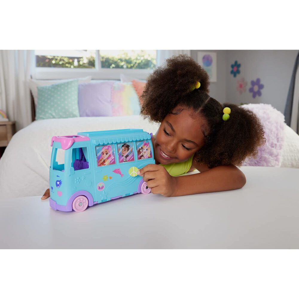 Polly Pocket Pet Mobile Adventure with Accessories Set in Multicolor, , large