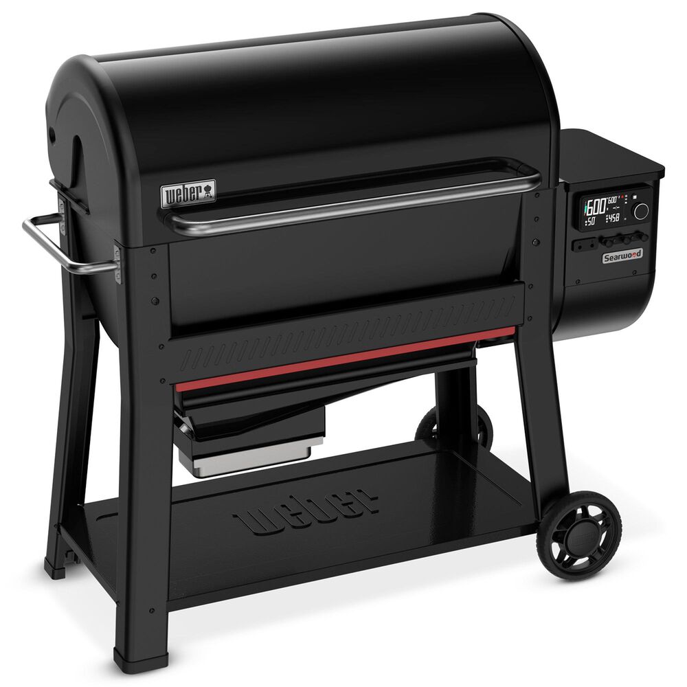 Weber Searwood XL 600 Pellet Grill in Black, , large