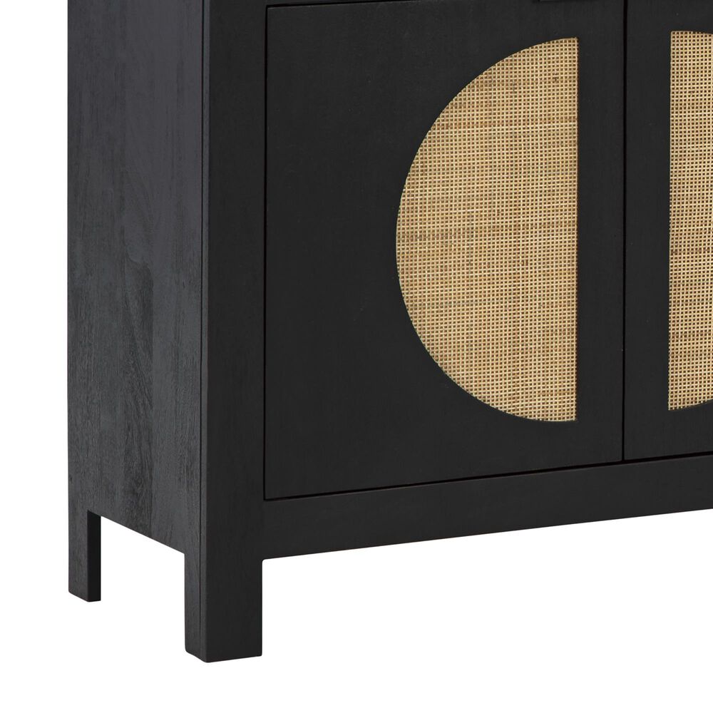 Ashley Cliffiings Accent Cabinet in Black and Natural, , large