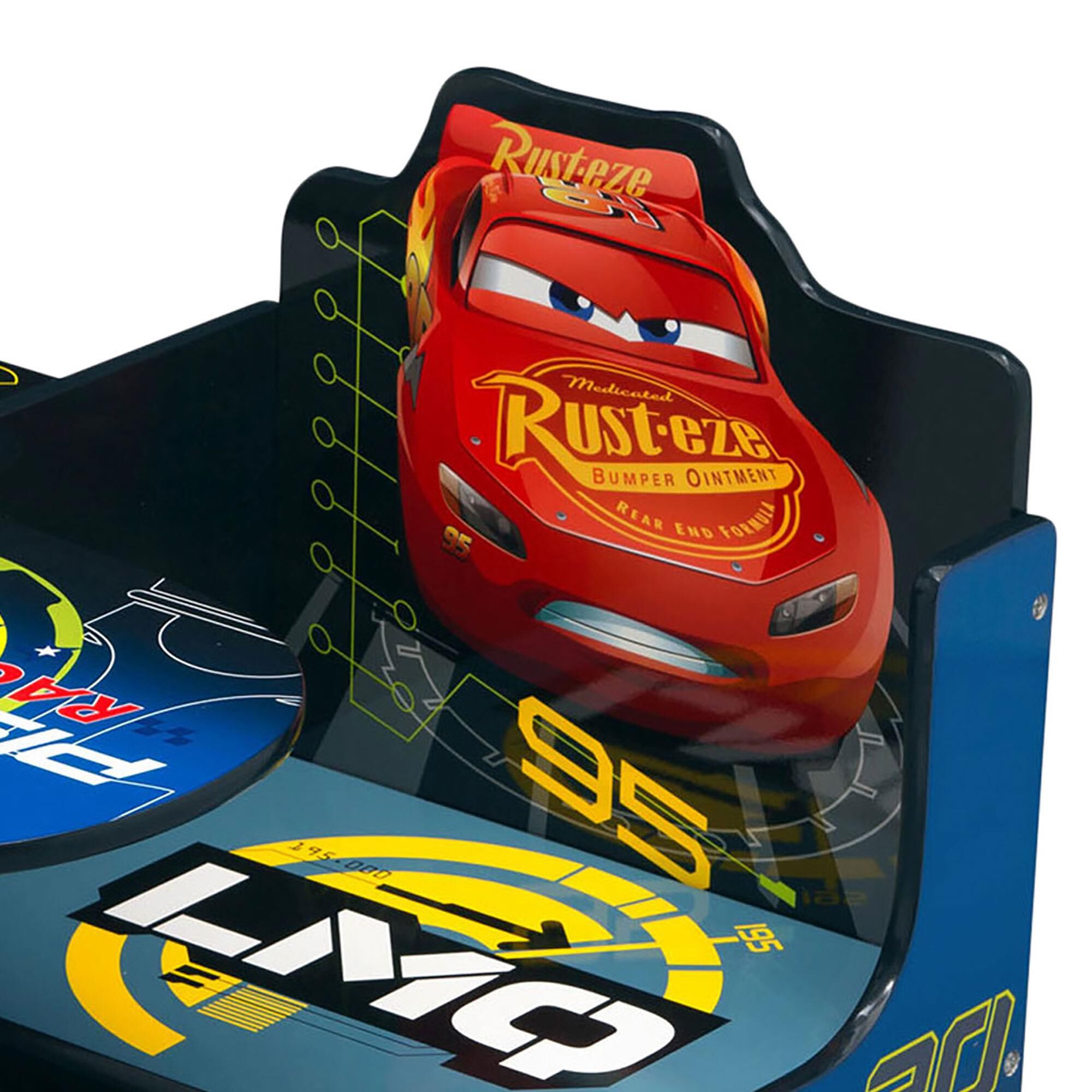 Disney cars chair desk with storage sales bin
