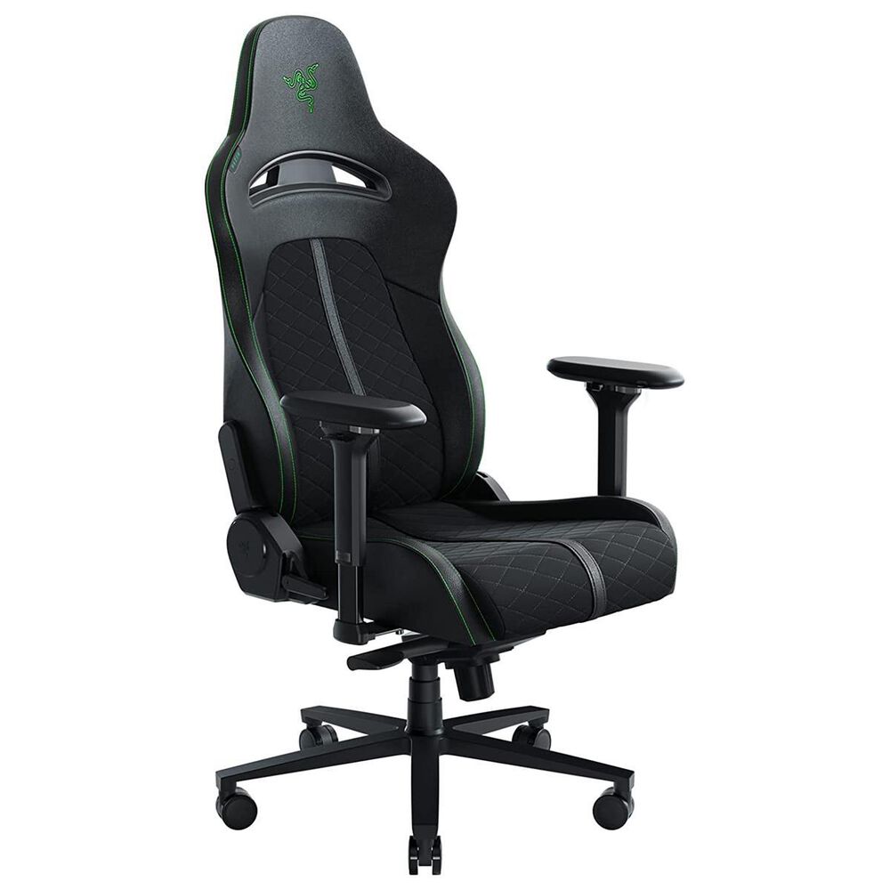 Razer Enki Gaming Chair in Black and Green, , large