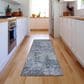 Dalyn Rug Company Bresca 2"3" x 7"6" Blue Indoor/Outdoor Runner, , large