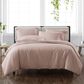 Pem America Cannon Solid 3-Piece King Duvet Cover Set in Blush, , large