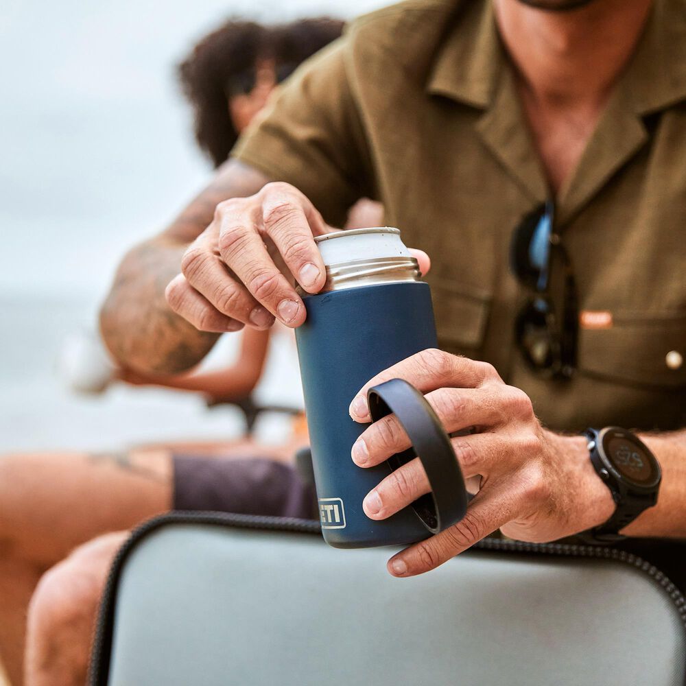 YETI Rambler 12 Oz Colster Slim Can Cooler in Navy, , large