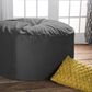 Jaxx 4" Round Bean Bag with Removable Cover in Charcoal, , large