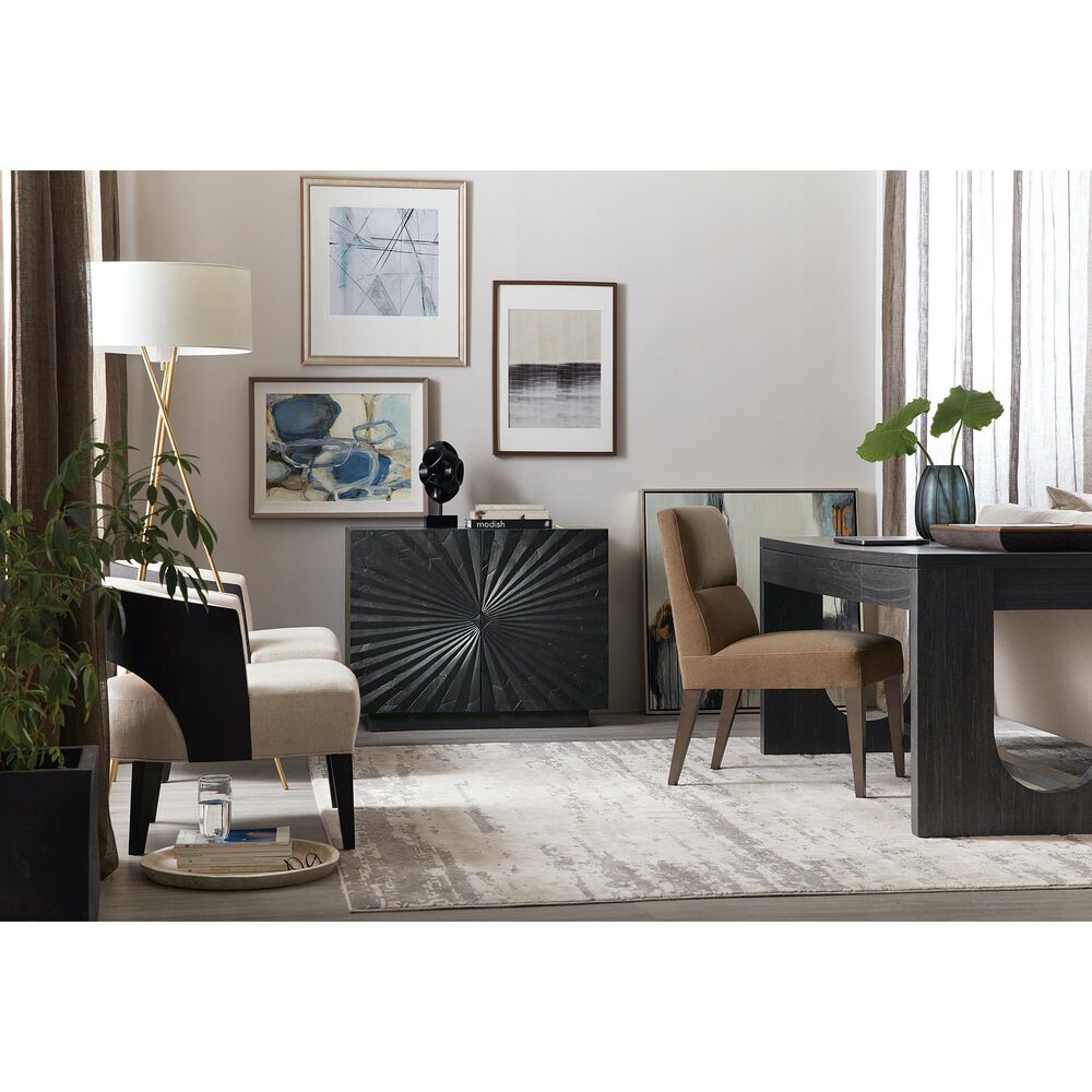 Hooker Furniture Commerce and Market Writing Desk in Black, , large