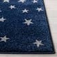 Safavieh Carousel Outer Space 5"3" x 7"6" Navy and Grey Kids Area Rug, , large