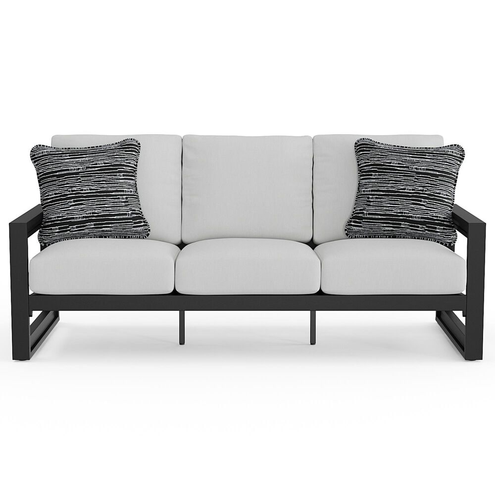 Agio Drift 5-Piece Patio Deep Seating Conversation Set in Poplin Oyster, , large