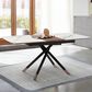 Blue River Alora Extendable Dining Table in Black, Copper, Light Grey and Walnut - Table Only, , large