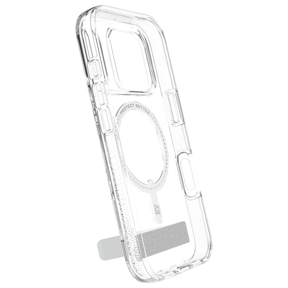 Zagg Crystal Palace Snap Case with Kickstand for Apple iPhone 17 Pro in Clear, , large