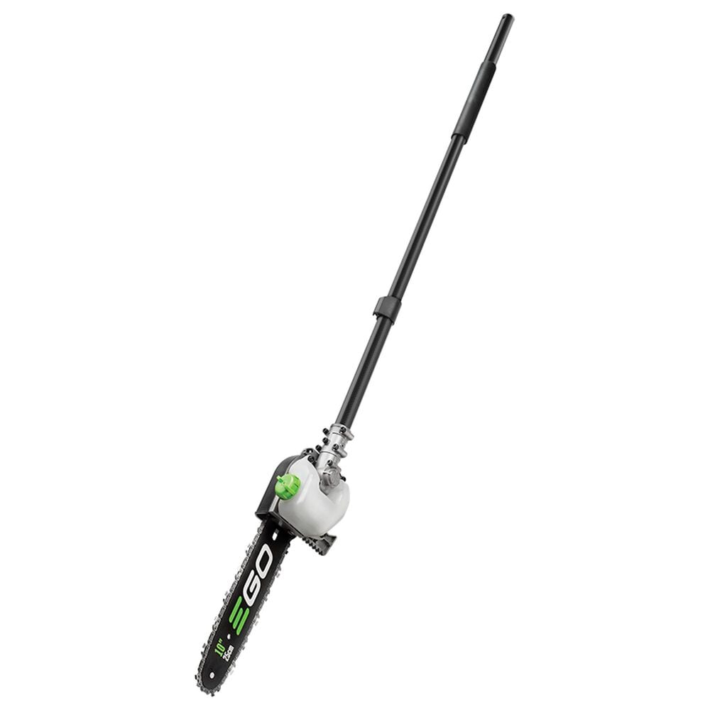EGO Power+ 17" Line IQ Multi-Head String Trimmer with Powerload, 5.0Ah Battery, 320W Charger and Carbon Fiber 10" Pole Saw Attachment in Gray and Black, , large