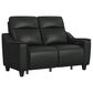 Flexsteel Latitudes Power Reclining Loveseat with Power Headrest in Coal, , large