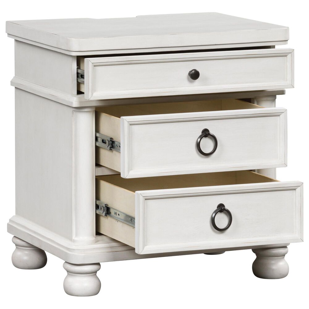 Ashley Rowlenstown 5-Piece Queen Poster Bedroom Set in Antique White, , large