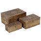 Maple and Jade Rustic Box in Natural Oak (Set of 3), , large