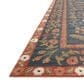 Rifle Paper Co. x Loloi Fiore FIO-01 9" x 12" Navy and Rust Area Rug, , large