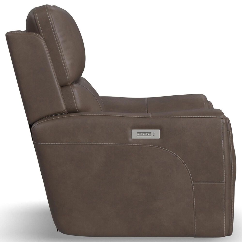 Oxford Furniture Carter 3-Piece Power Reclining Living Room Set in Cappuccino, , large