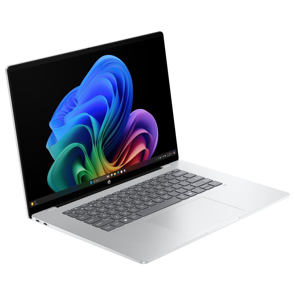 HP OmniBook 5 16" Touchscreen Copilot+ PC Laptop | Qualcomm Snapdragon X - 512 GB SSD in Silver, , large