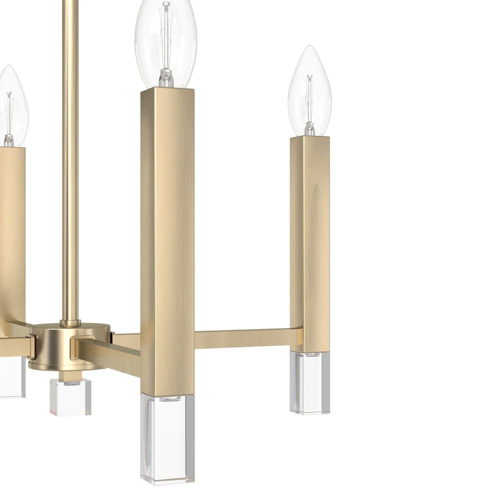 Hunter Sunjai 4-Light Pendant in Alturas Gold, , large