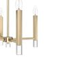 Hunter Sunjai 4-Light Pendant in Alturas Gold, , large
