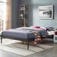 Modway Elsie King Platform Bed Frame in Brown, , large