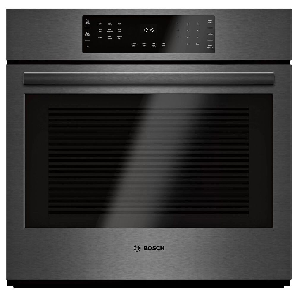 Bosch 30" Single Electric Wall Oven in Black Stainless Steel, , large
