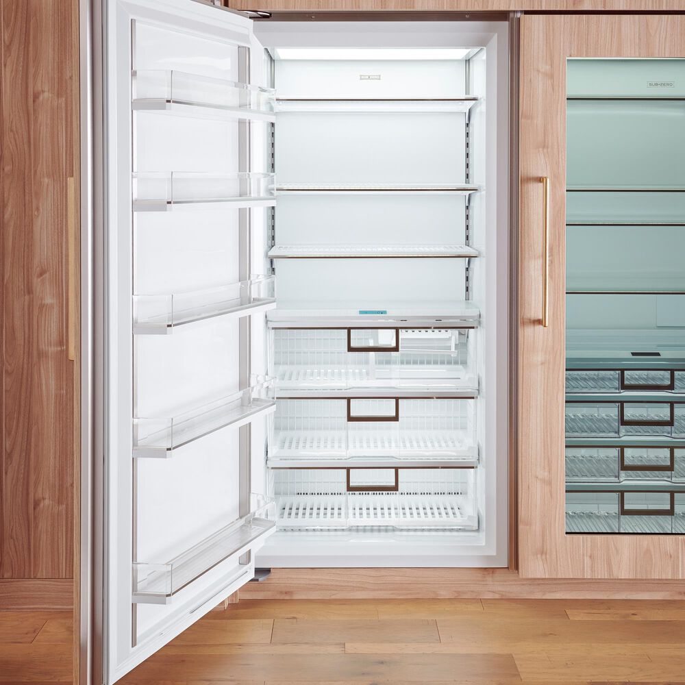 Sub Zero 36" Classic Freezer in Stainless Steel, , large