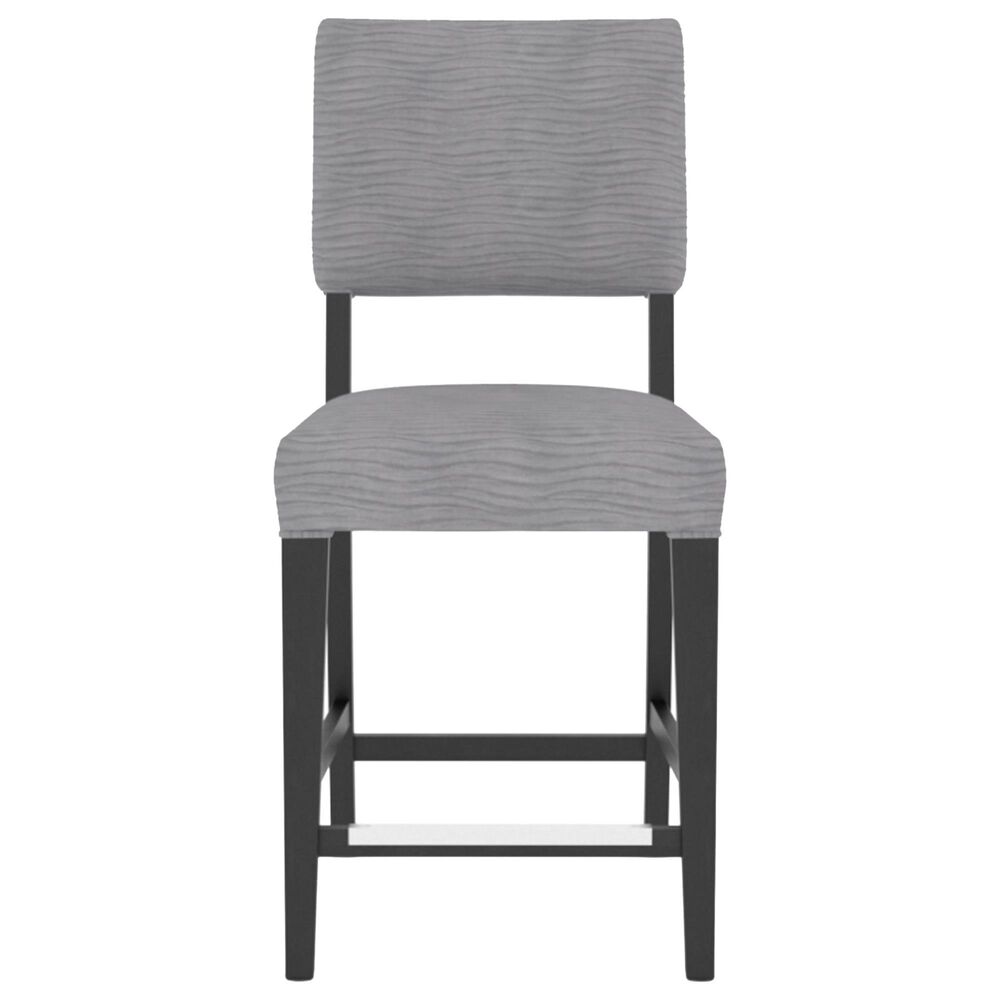 Declan Dining Fixed Stool in Midnight Black Washed, , large