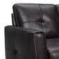 Blue River Almafi Stationary Sofa in Brown, , large